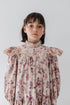 Steph Antique Floral Printed Cord Dress